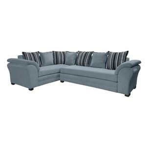 Sofá Seccional Izquierdo Living Factory New Capri / 6 Cuerpos