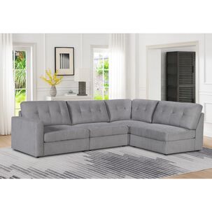 Sof&aacute; Seccional Modular Azhome Veron / 5 Cuerpos