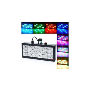 Luz Estroboscópica De 18led Con 4 Colores - Ps