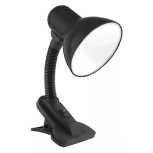 L&aacute;mpara Escritorio Led Flexible Direccional Clip Luz Led Negro