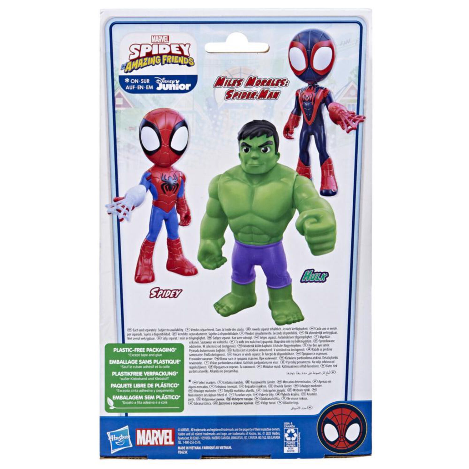 Figura De Acci&oacute;n Spidey And His Amazing Friends Hulk image number 3.0