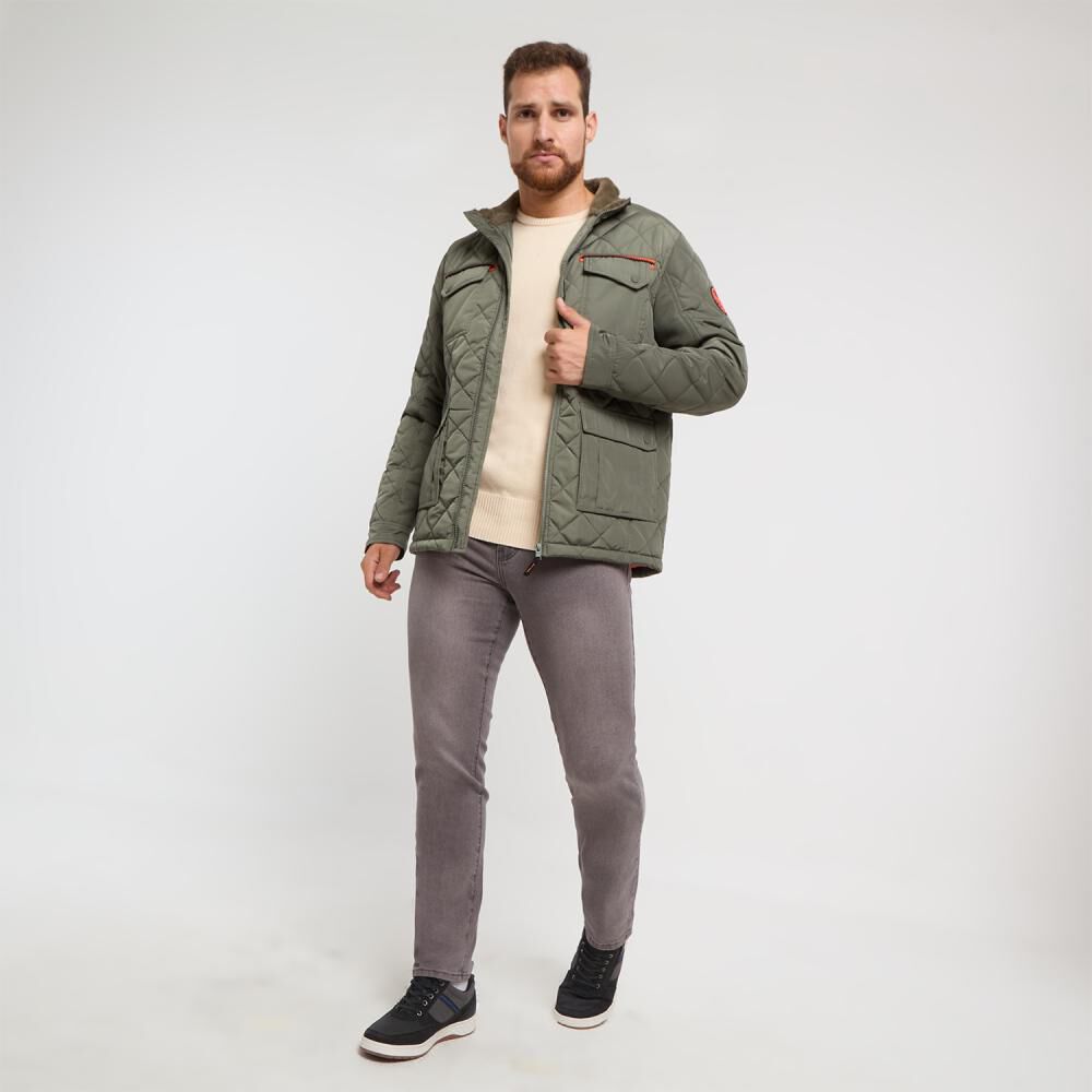 Parka Lisa Slim Cuello Alto Hombre Peroe image number 1.0