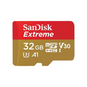 Memoria Microsd 32gb Sandisk Extreme U3 V30 100 Mb/s 4k