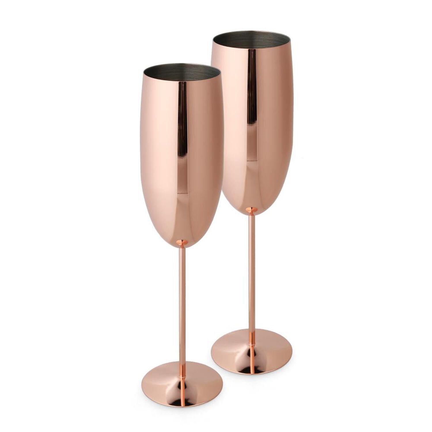 Set De Copas Azhome Rose Gold / 2 Piezas / 250 Ml image number 0.0