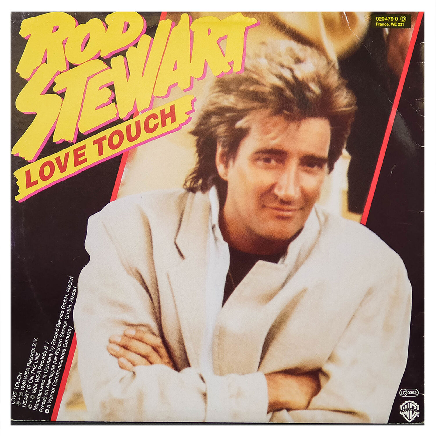 Rod Stewart - Love Touch | 12" Maxi Single Usado image number 1.0