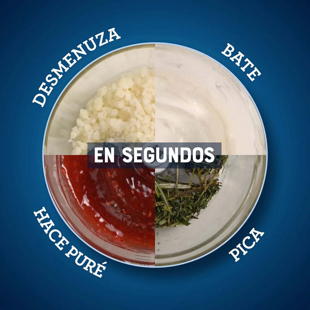 Mini Picadora Oster 3 Tazas Con Bowl De Vidrio 2169812 image number 8.0