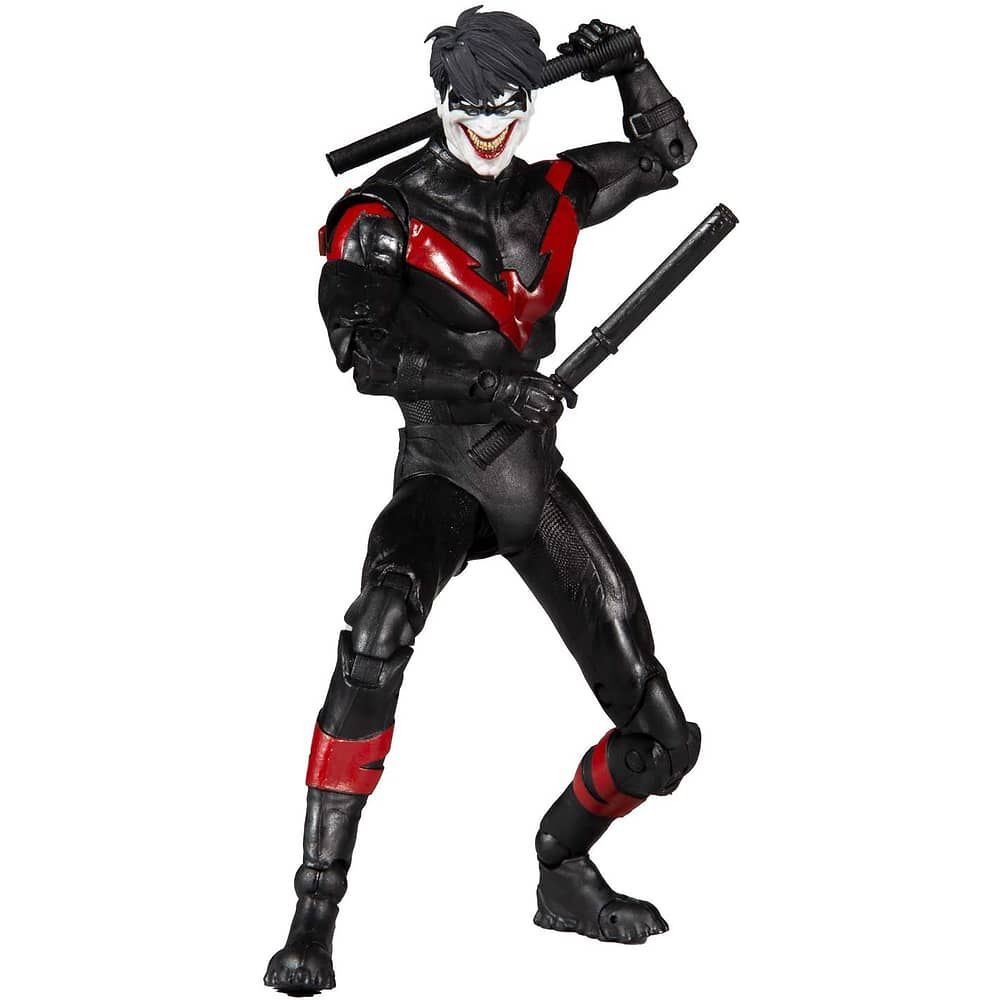 Mcfarlane Figura Nightwing Articulada Dc Batman Multiverso Death Family Escala 18cm Original image number 0.0
