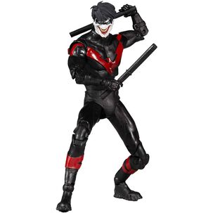 Mcfarlane Figura Nightwing Articulada Dc Batman Multiverso Death Family Escala 18cm Original