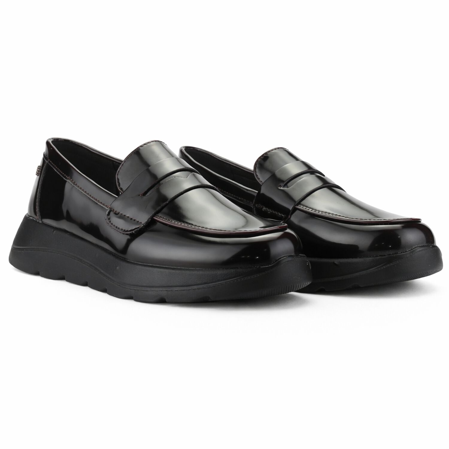 Mocasin Burdeo Mujer Casual Chalada Onix image number 4.0