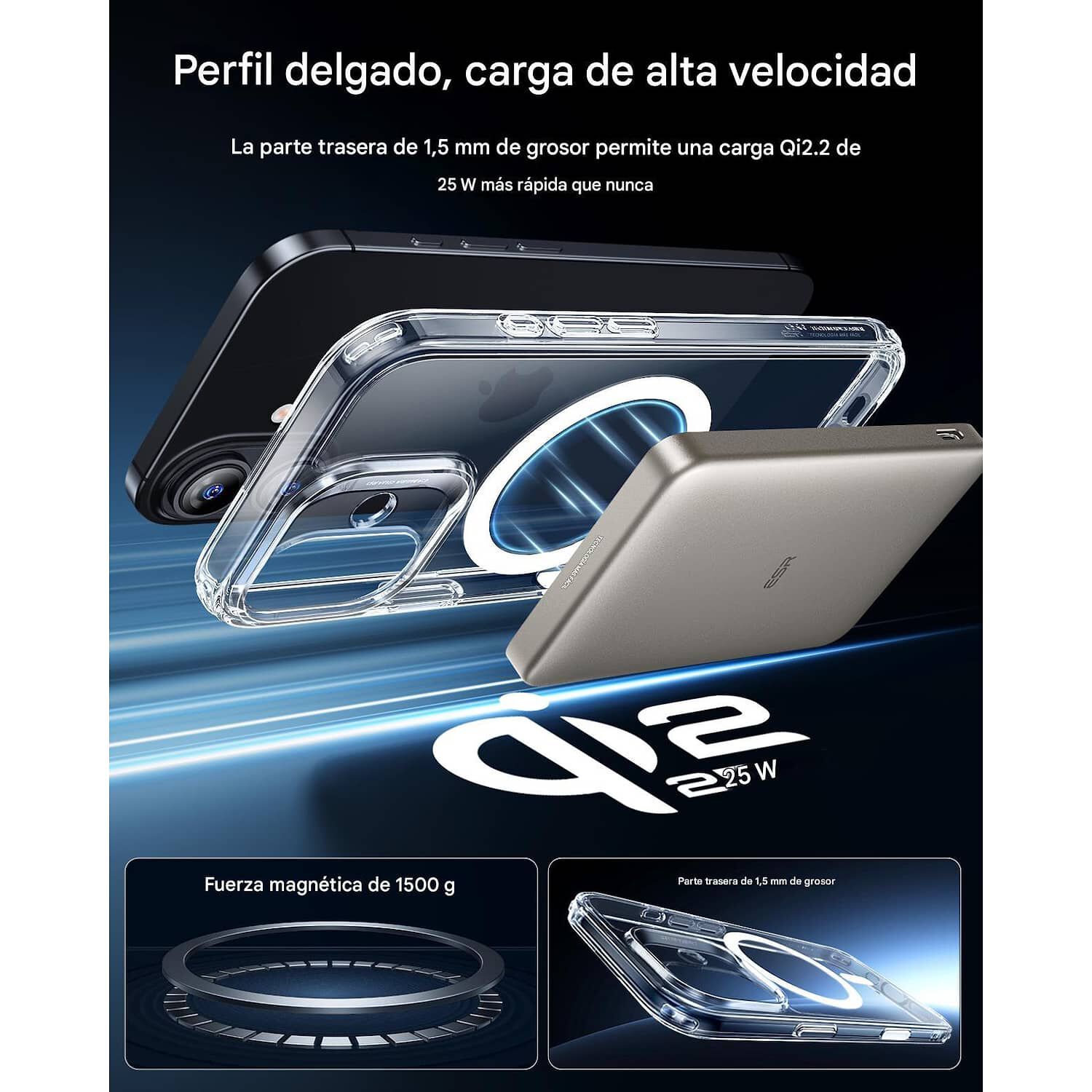 Para Iphone 17 - Pack: Carcasa Magsafe + Vidrio Templado image number 6.0