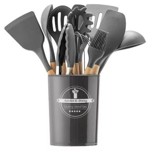 Set Cocina 12 Pcs Silicona Antiadherentes Gastronomicos