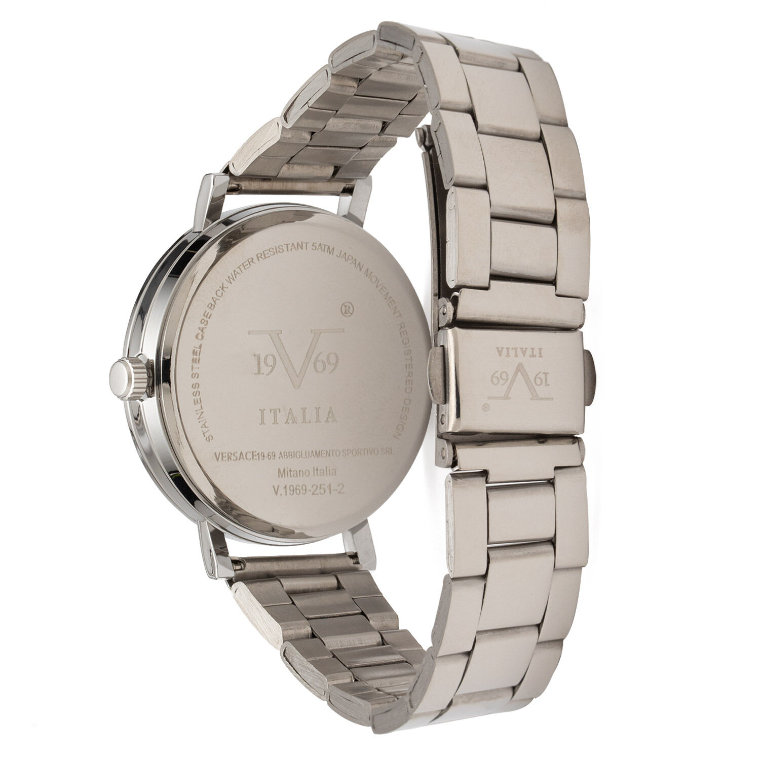 Reloj 19v69 Italia V1969-251-2 Plateado Mujer image number 1.0