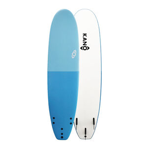 Softboard Kano / Tabla De Surf / 8 Pies + Leash Y Quillas