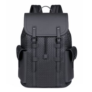 Mochila De Cuero Sint&eacute;tico Impermeable