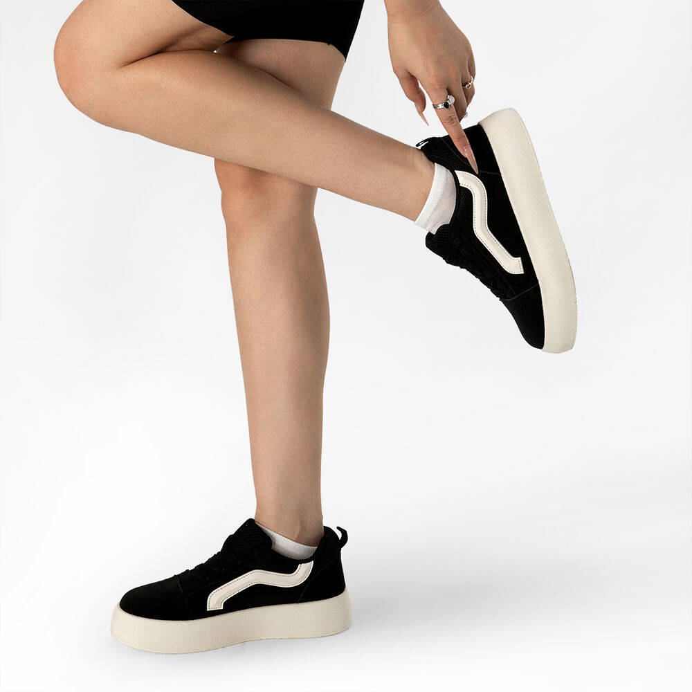 Zapatilla Casual Plataforma Mujer Weide Lt215 image number 1.0