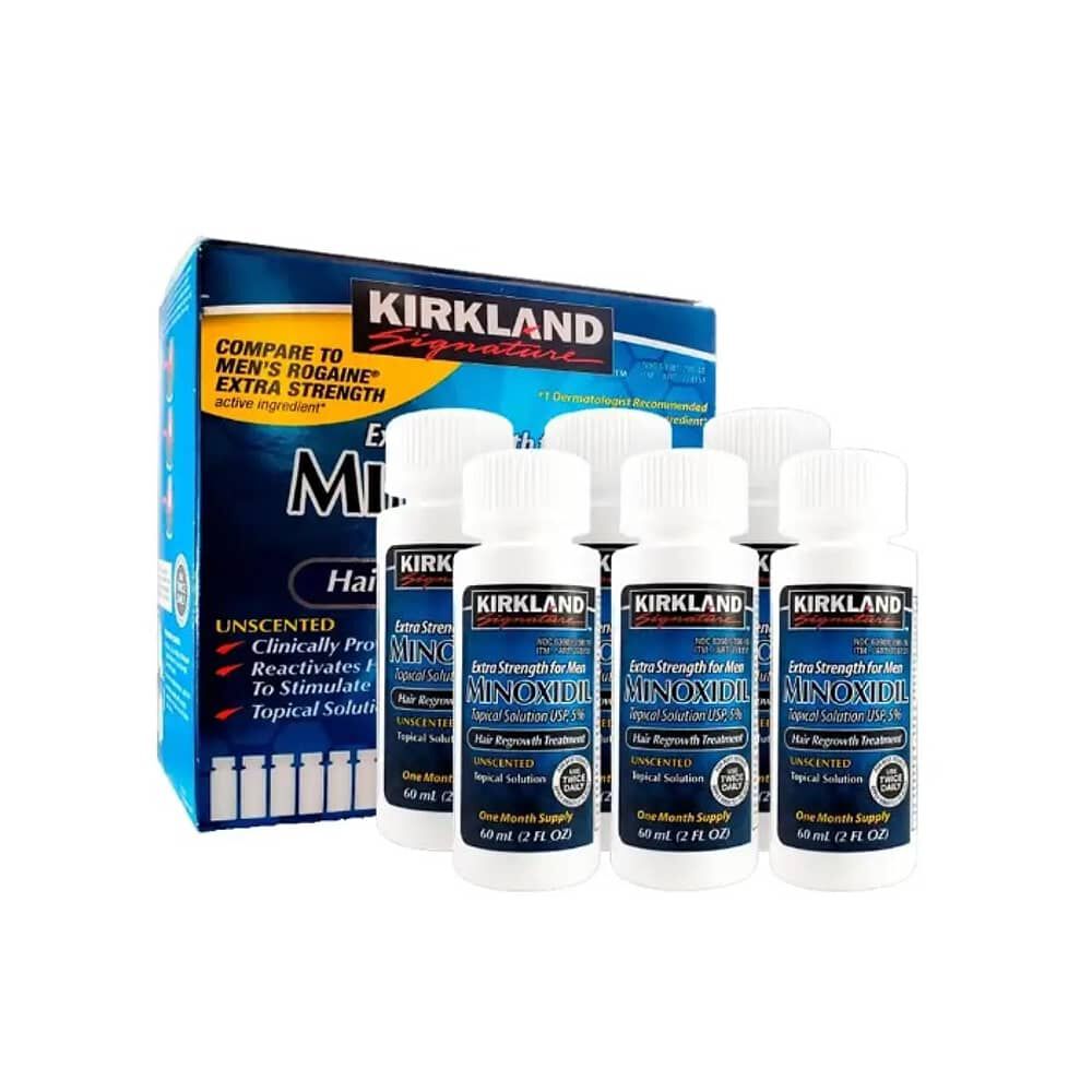 Minoxidil 5% Soluci&oacute;n T&oacute;pica Tratamiento Regenerativo 6 Unds image number 0.0