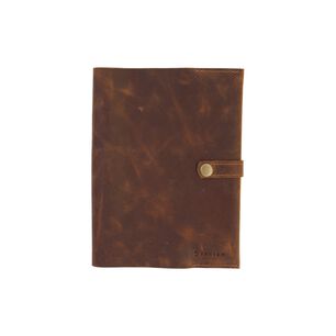 Cuaderno De Cuero Grande Cafe