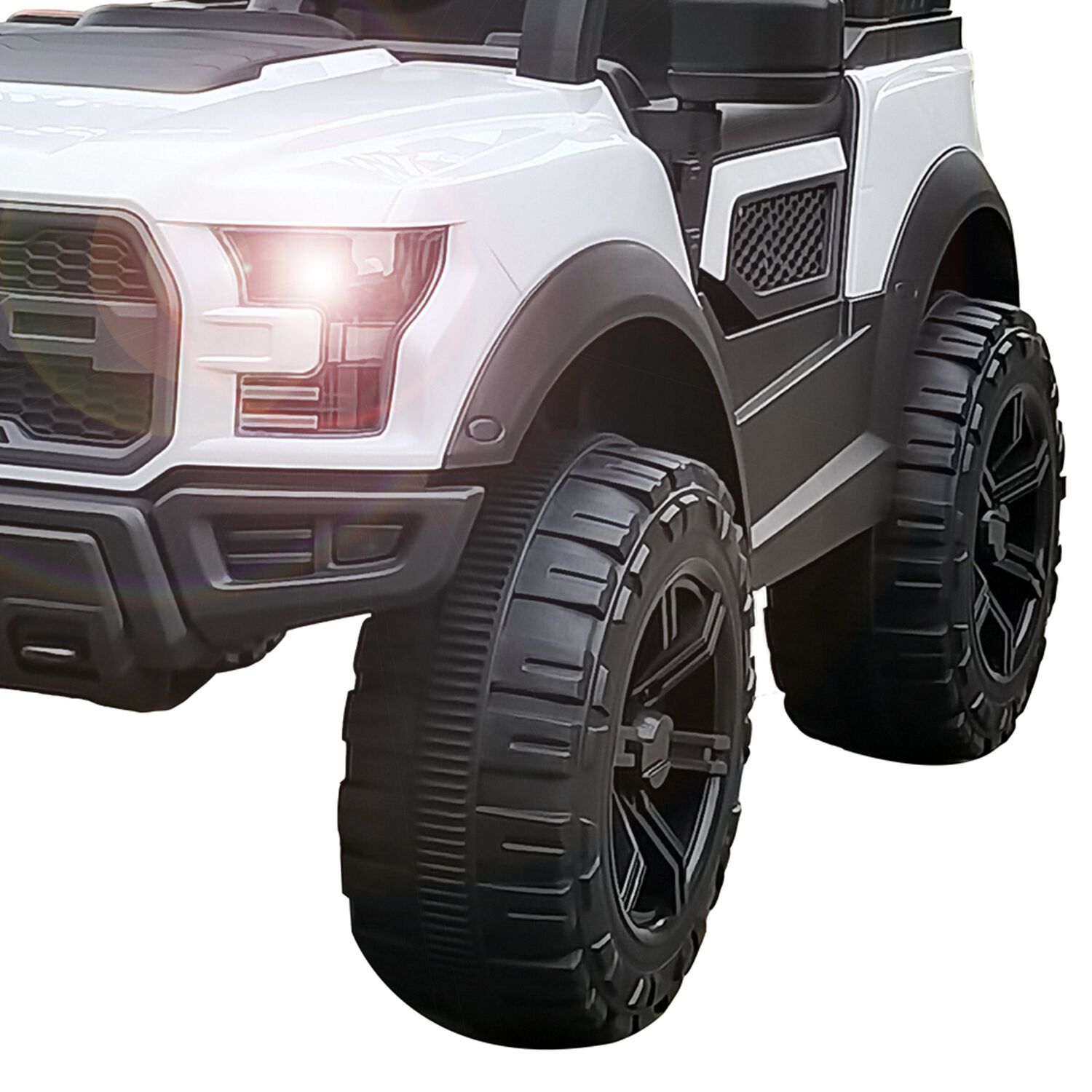 Camioneta El&eacute;ctrica Fullexpedition Ni&ntilde;o Ni&ntilde;o Infantil Blanco image number 3.0