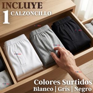 Calzoncillo Largo Algod&oacute;n Calza Hombre Invierno Primera Capa