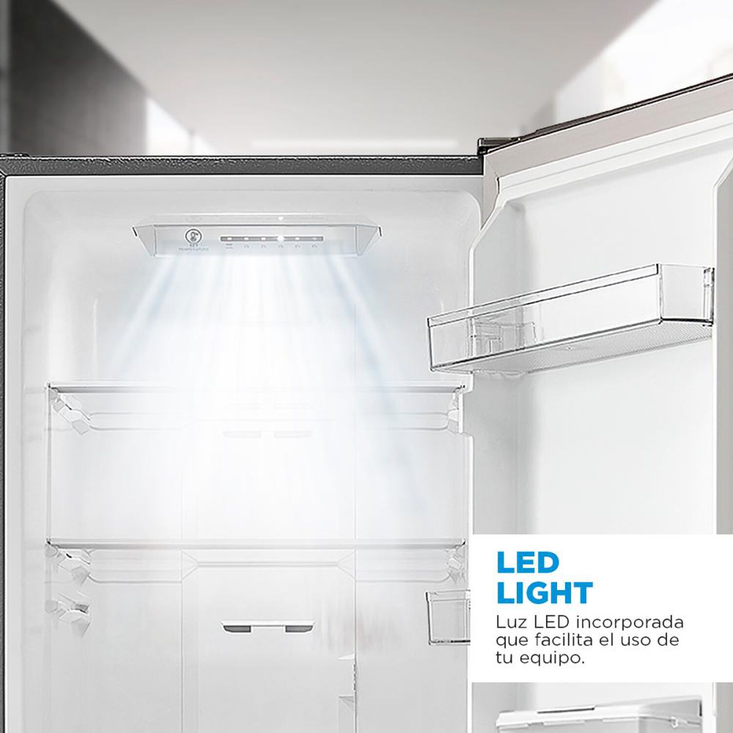 Refrigerador Bottom Freezer Midea MDRB380FGE50 / No Frost / 270 Litros / E image number 5.0