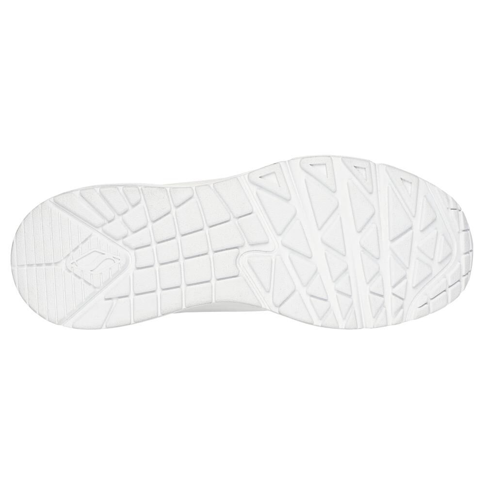 Zapatilla Urbana Mujer Skechers Uno Wedge Blanco image number 3.0