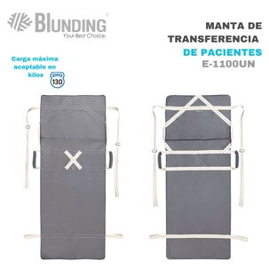 Manta De Transferencia Pacientes (130x50)-color Crudo-blunding