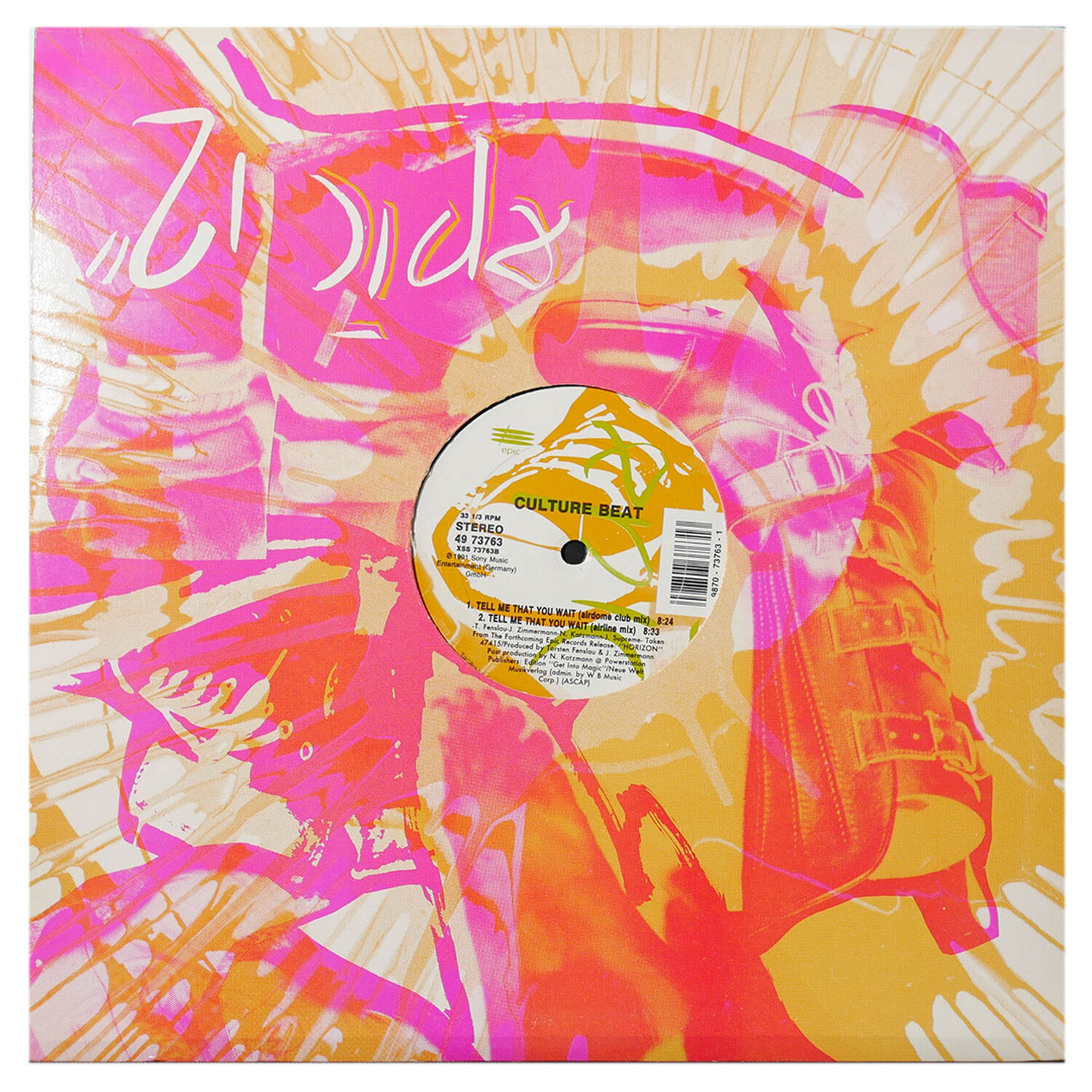 Culture Beat - Tell Me That You Want | 12" Maxi Single Usado image number 1.0