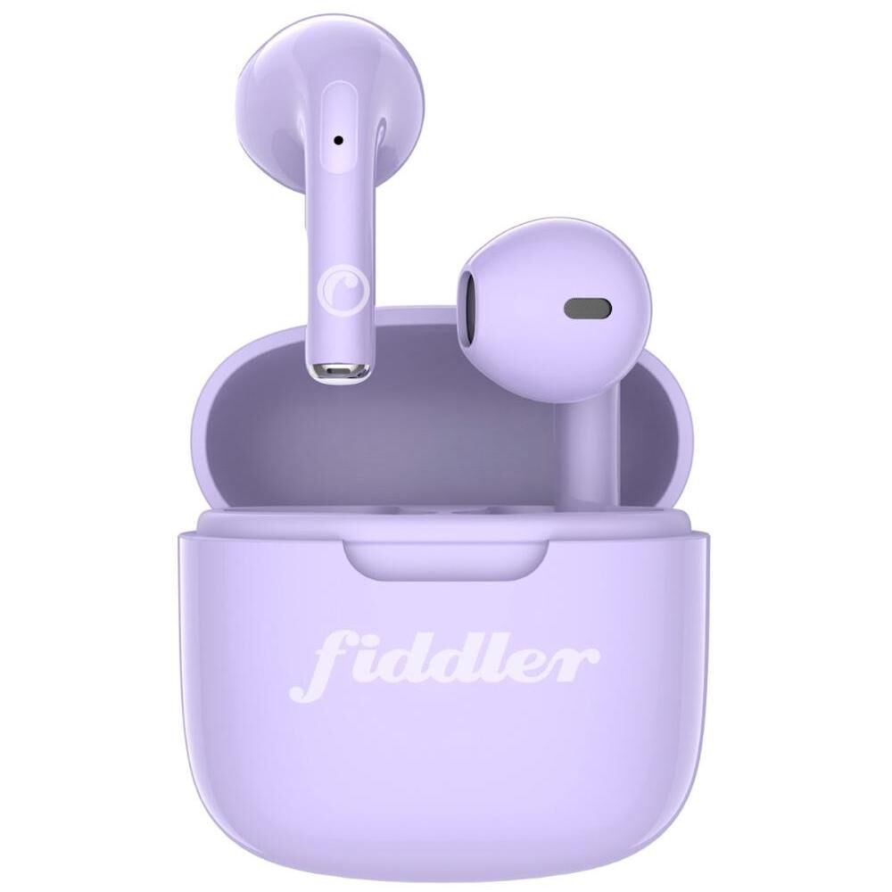 Aud&iacute;fonos Bluetooth Fiddler Morado image number 1.0