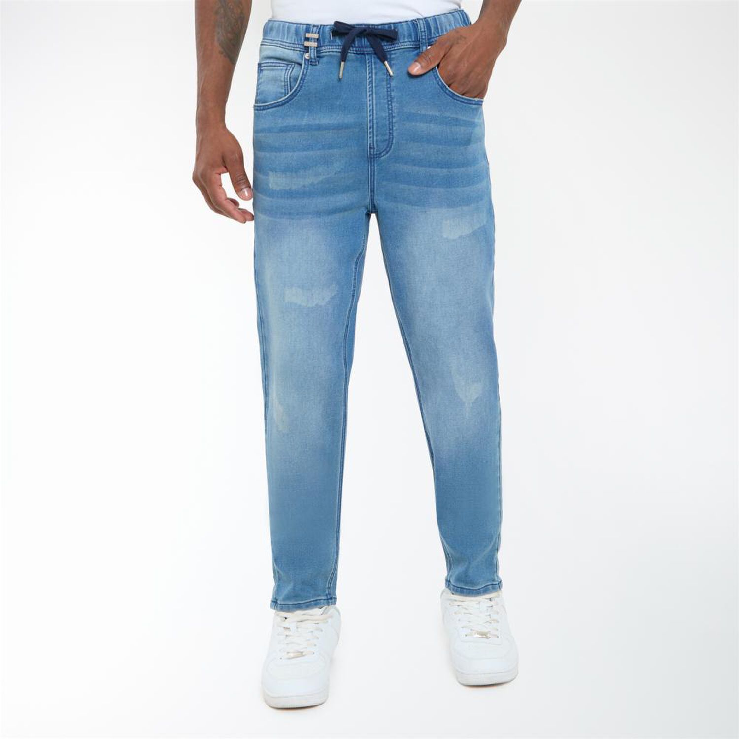 Jeans Tiro Medio Regular Hombre Rolly Go image number 0.0