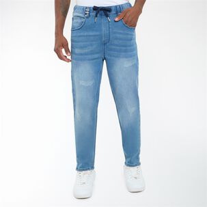 Jeans Tiro Medio Regular Hombre Rolly Go