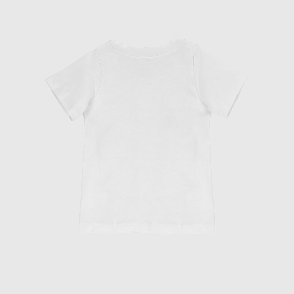 Polera Blanca Love Algodón Peruano image number 1.0