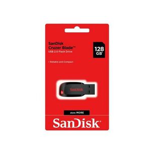 Pendrive Sandisk Cruzer Blade 128gb Usb 2.0