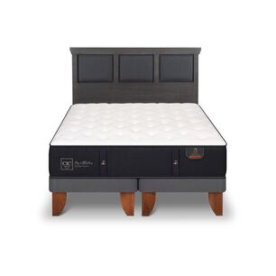 Cama Europea Cic Premium / King / Base Dividida + Respaldo