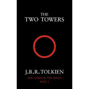 The Two Towers Tapa Blanda Black Cover (ingles)