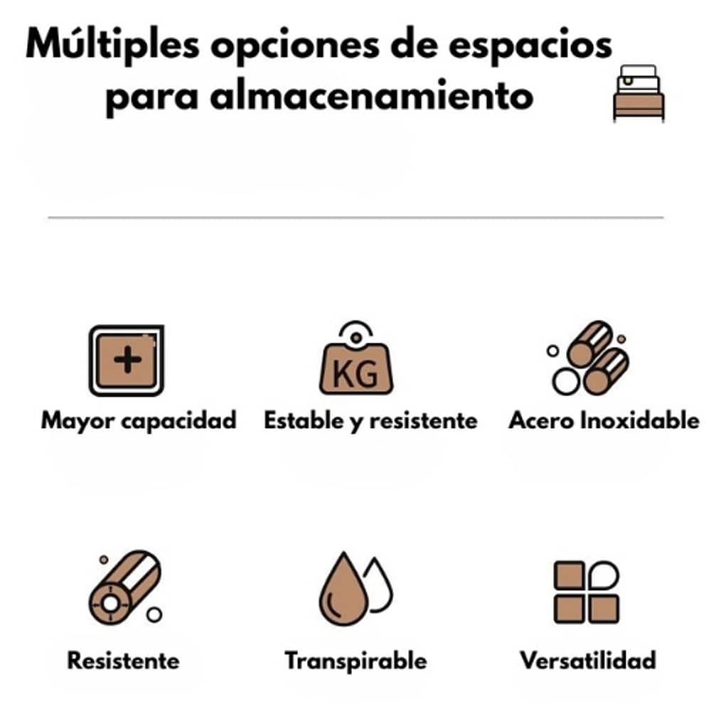 Organizador De Cubiertos Estante Escurridor Tabla De Cortar image number 3.0