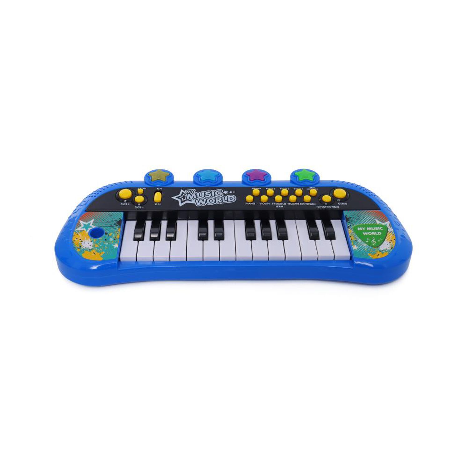 Piano Electronico 24 Teclados, Luz, Sonido Happy Line image number 2.0