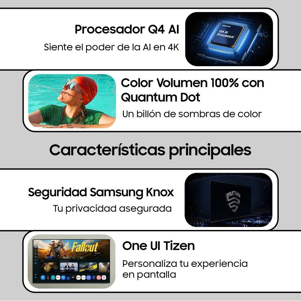 Qled 43" Samsung QN43Q7FAAGXZS / Ultra HD 4K / Smart TV image number 3.0