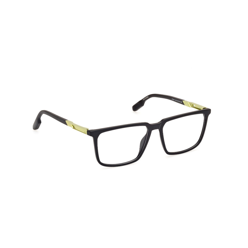 Lentes Ópticos Negro Mate Adidas Sport image number 7.0