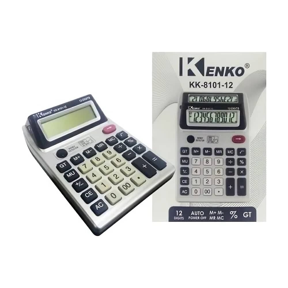 Calculadora Electr&oacute;nica De Escritorio Kk-8101-12 image number 0.0