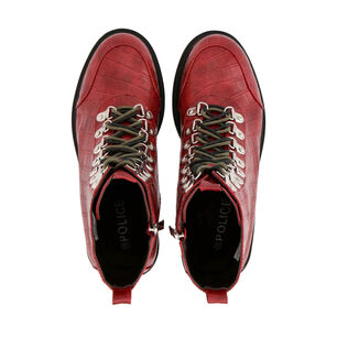 Botin Rojo Mujer London 46 Police