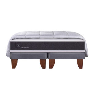 Cama Europea Cic Ortopedic / King / Base Dividida + Textil