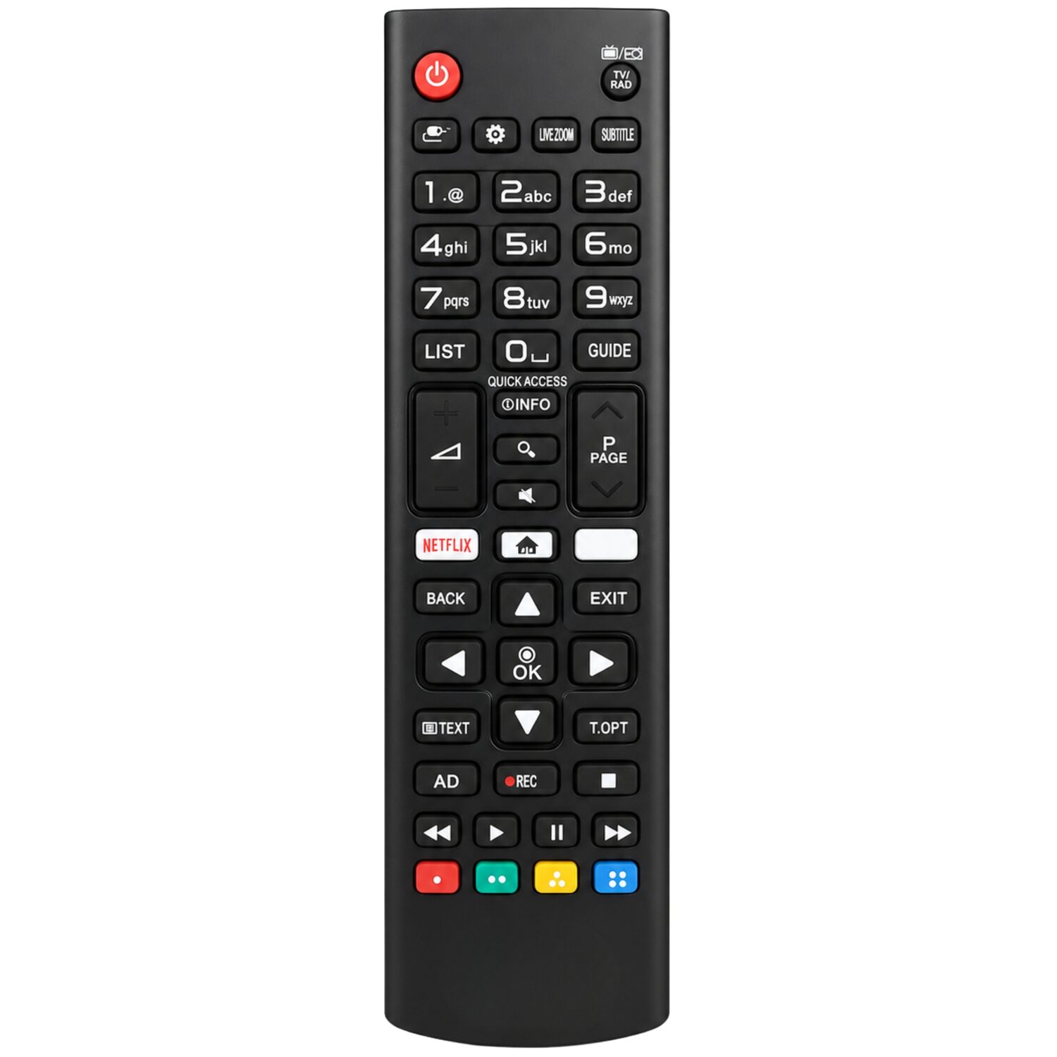 Control Remoto Para Smart Tv Lg (ultima Generaci&oacute;n) Tl473 image number 1.0