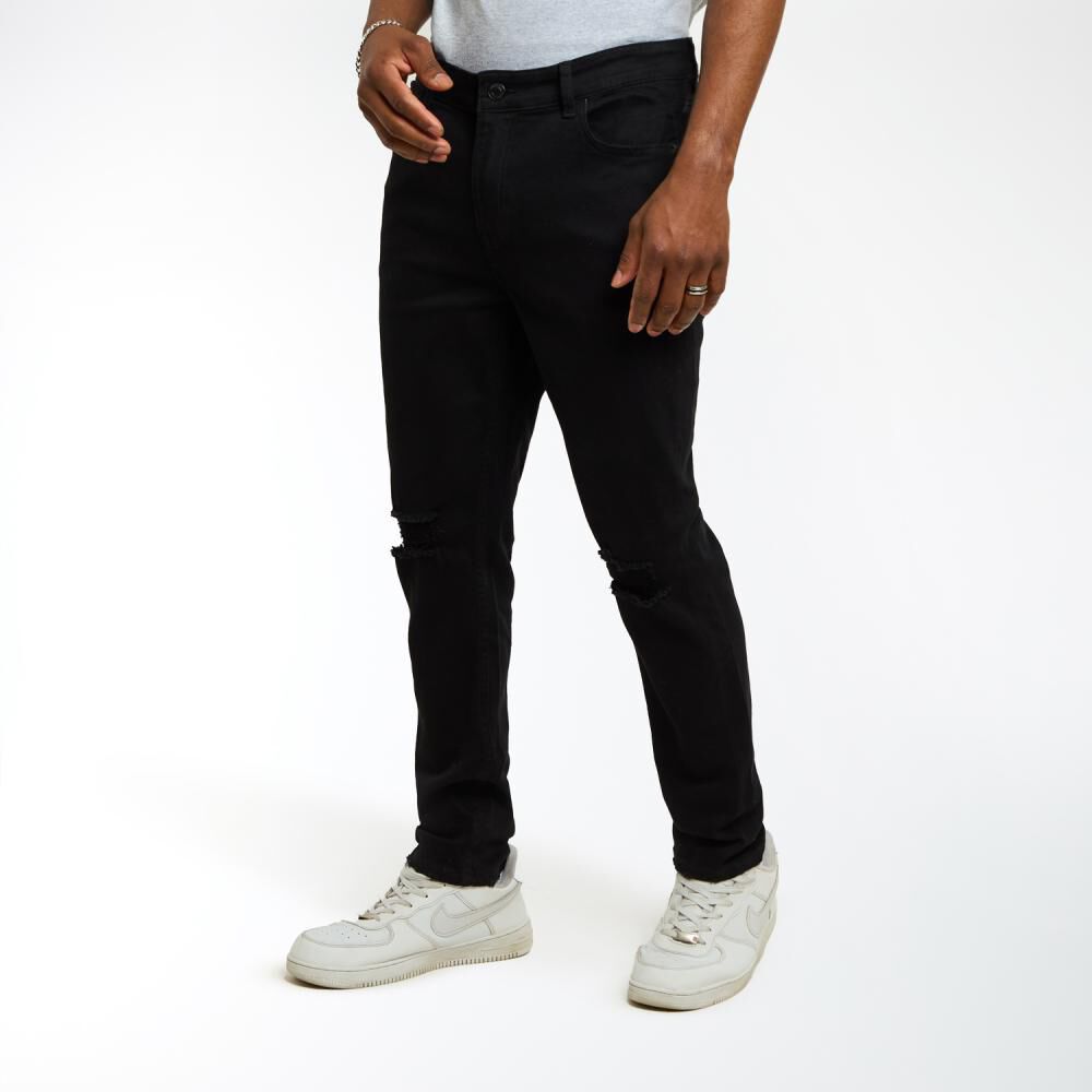 Jeans Tiro Medio Regular Hombre Rolly Go image number 2.0