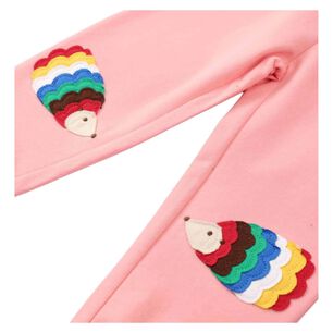 Pantal&oacute;n Buzo Ni&ntilde;a 100% Algod&oacute;n Rosa