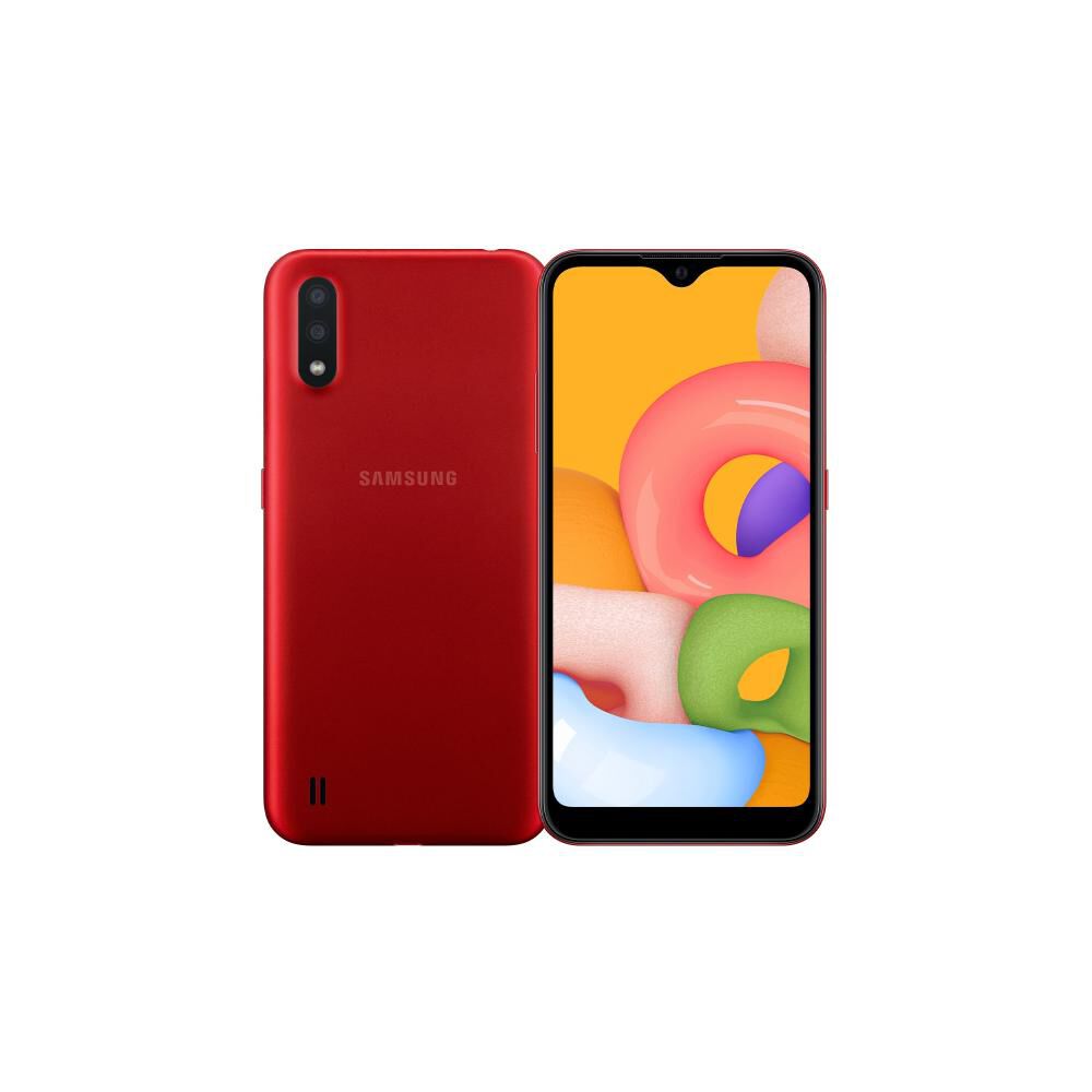 Smartphone Samsung A01 Rojo / 32 Gb / Liberado image number 0.0