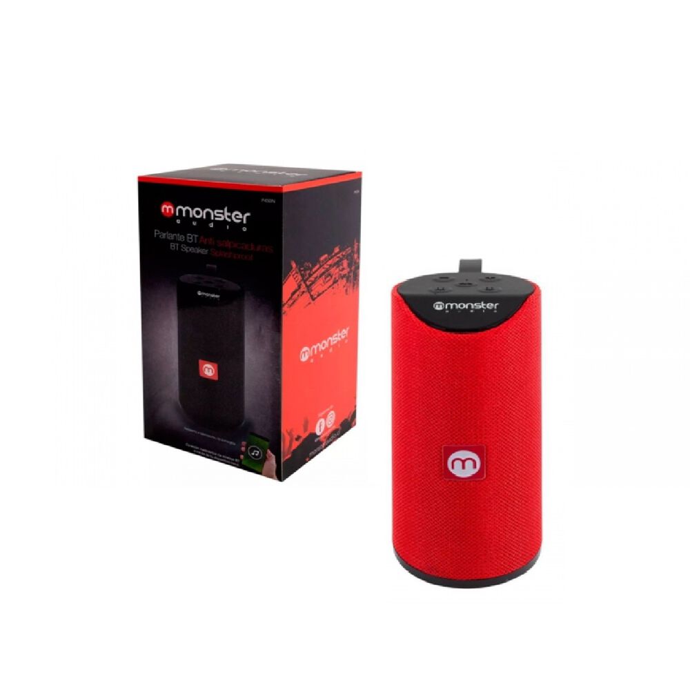 Parlante Bluetooth Monster 450r Rojo image number 3.0