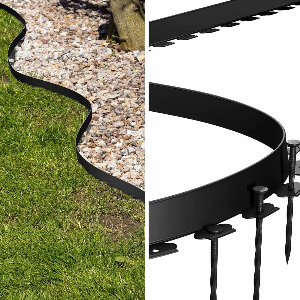 Borde Separador De Jard&iacute;n Pl&aacute;stico 5 M image number 4.0