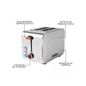 Tostador 2 Panes 7 Temp 850w Ut-eckart2 Ursus Trotter