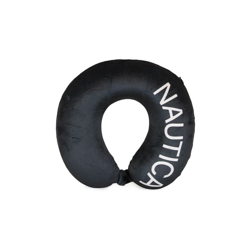 Almohada De Viaje Memory Foam Negro-blanca Nautica image number 0.0