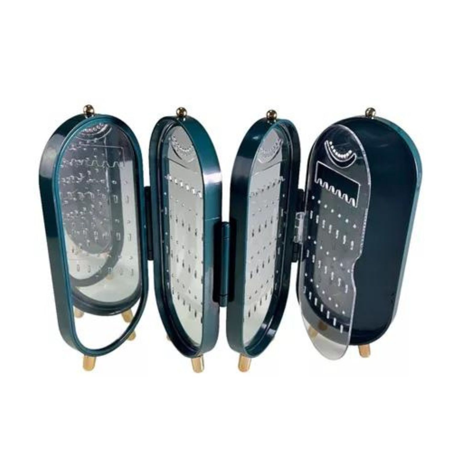 Organizador De Aros Desplegable 4 Caras 40cm Joyeria Coquette image number 1.0
